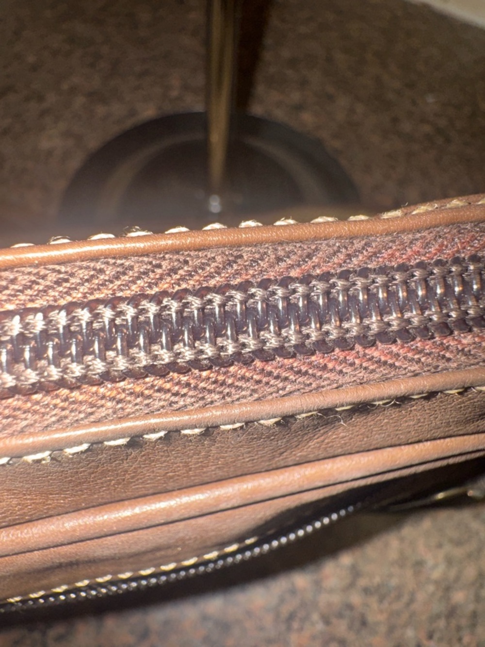 Borbonese Brown crossbody bag Crossbody Bag EUC - Picture 8 of 10
